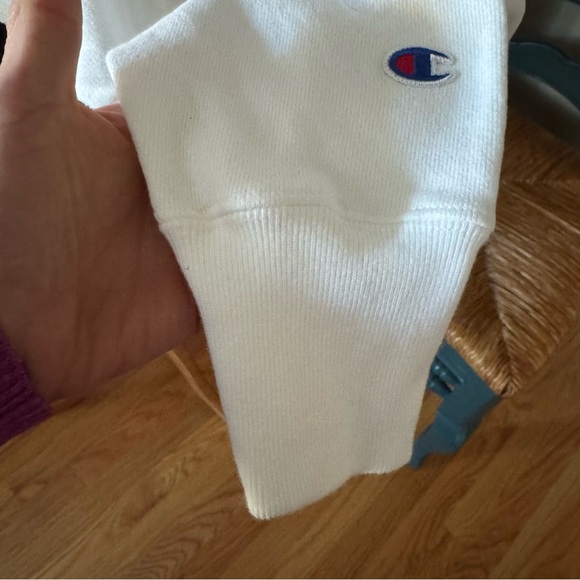 Champion Reverse Weave Cutoff Hoodie Sweatshirt - Picture 5 of 7